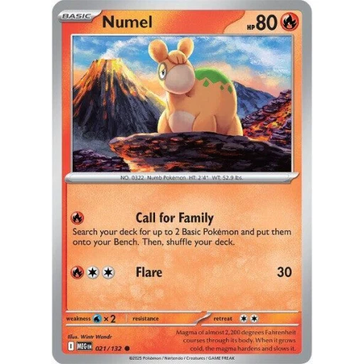 ME01: Mega Evolution - 021/132 - Numel