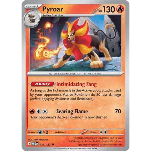 ME01: Mega Evolution - 024/132 - Pyroar