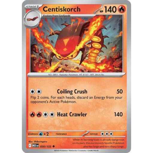 ME01: Mega Evolution - 030/132 - Centiskorch