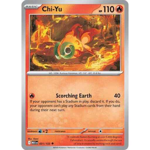 ME01: Mega Evolution - 031/132 - Chi-Yu - Reverse Holo