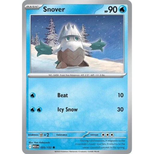ME01: Mega Evolution - 035/132 - Snover