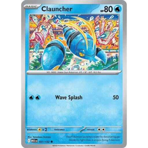 ME01: Mega Evolution - 037/132 - Clauncher