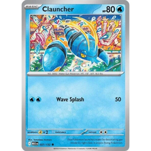 ME01: Mega Evolution - 037/132 - Clauncher