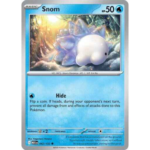 ME01: Mega Evolution - 042/132 - Snom - Reverse Holo