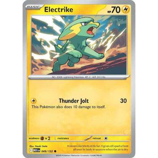 ME01: Mega Evolution - 049/132 - Electrike - Reverse Holo