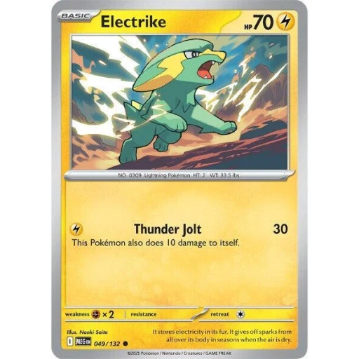 ME01: Mega Evolution - 049/132 - Electrike