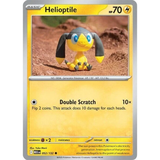 ME01: Mega Evolution - 052/132 - Helioptile