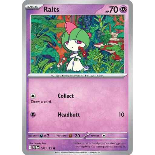 ME01: Mega Evolution - 058/132 - Ralts