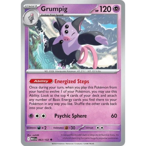 ME01: Mega Evolution - 063/132 - Grumpig