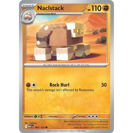 ME01: Mega Evolution - 083/132 - Naclstack