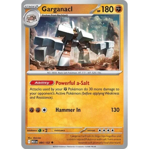 ME01: Mega Evolution - 084/132 - Garganacl