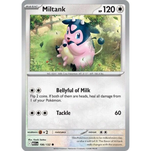 ME01: Mega Evolution - 106/132 - Miltank