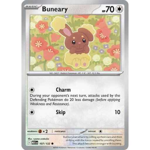 ME01: Mega Evolution - 107/132 - Buneary - Reverse Holo
