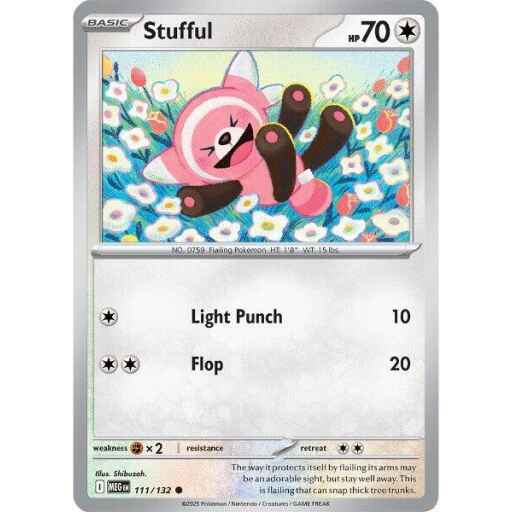 ME01: Mega Evolution - 111/132 - Stufful - Reverse Holo