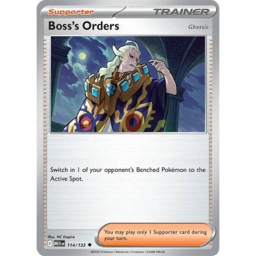 ME01: Mega Evolution - 114/132 - Boss's Orders [Ghetsis]