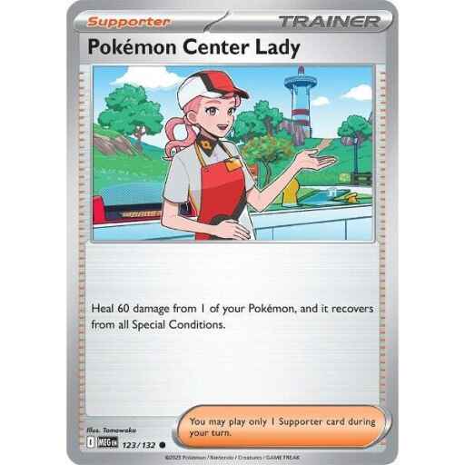 ME01: Mega Evolution - 123/132 - Pokemon Center Lady
