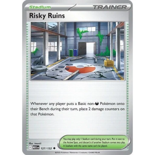 ME01: Mega Evolution - 127/132 - Risky Ruins - Reverse Holo