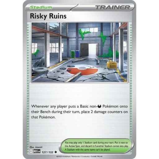 ME01: Mega Evolution - 127/132 - Risky Ruins