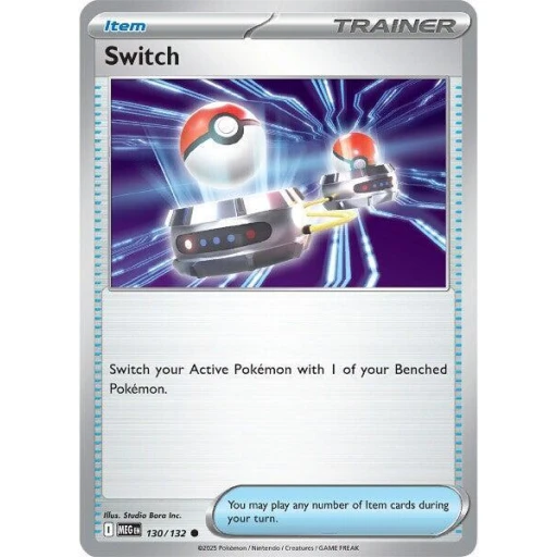 ME01: Mega Evolution - 130/132 - Switch - Reverse Holo