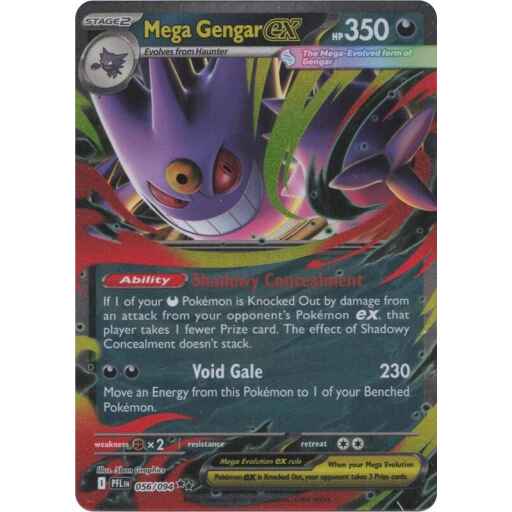 ME02: Phantasmal Flames - 056/094 - Mega Gengar ex