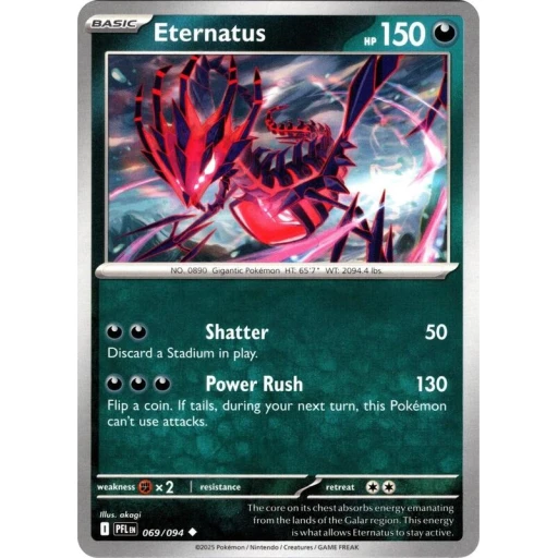 ME02: Phantasmal Flames - 069/094 - Eternatus - Reverse Holo