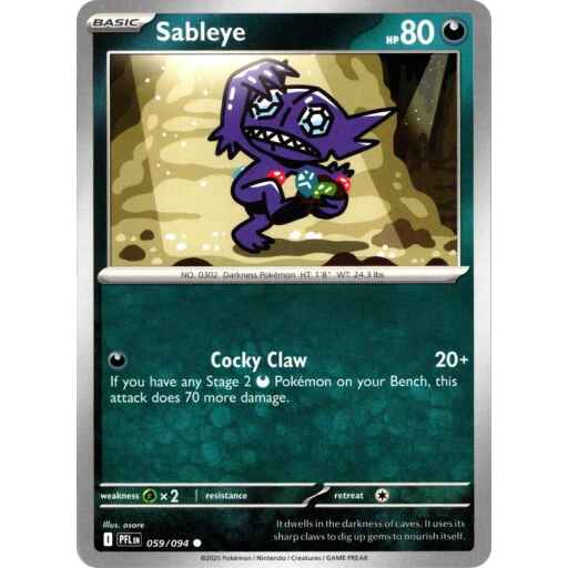 ME02: Phantasmal Flames - 059/094 - Sableye