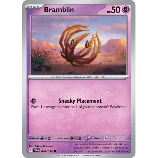 ME02: Phantasmal Flames - 046/094 - Bramblin - Reverse Holo