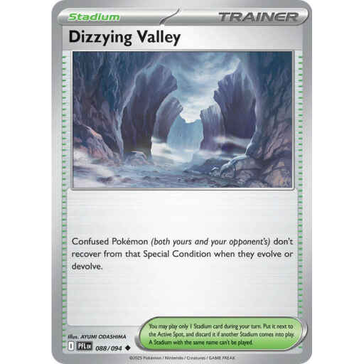 ME02: Phantasmal Flames - 088/094 - Dizzying Valley - Reverse Holo