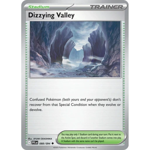 ME02: Phantasmal Flames - 088/094 - Dizzying Valley - Reverse Holo