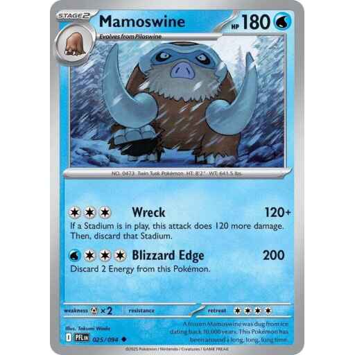ME02: Phantasmal Flames - 025/094 - Mamoswine