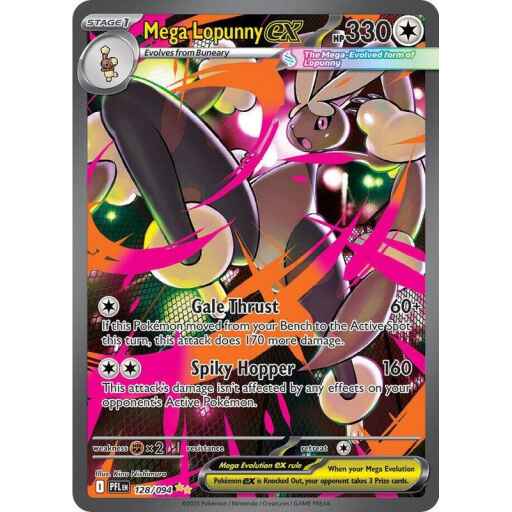 ME02: Phantasmal Flames - 128/094 - Mega Lopunny ex