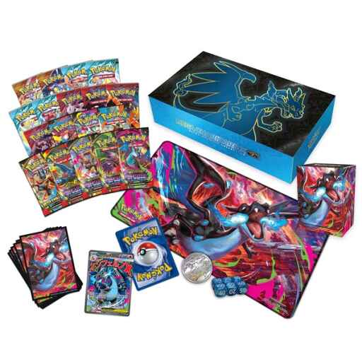 Alternative view of Pokemon Mega Charizard X ex Ultra Premium Collection