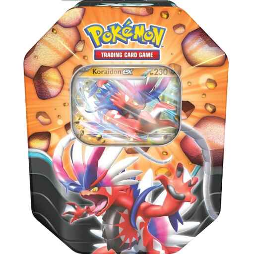 Pokemon Slashing Legends Tin - Koraidon ex