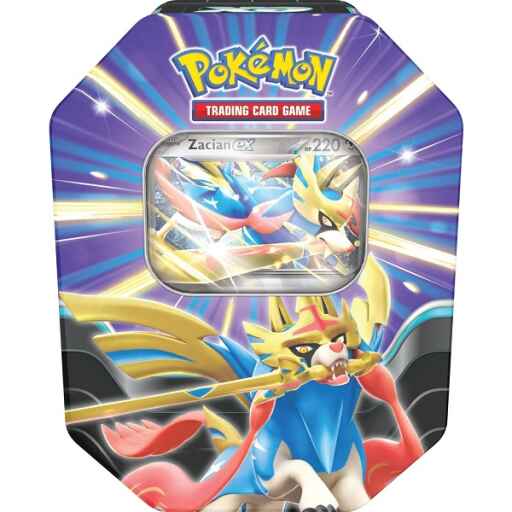 Pokemon Slashing Legends Tin - Zacian ex