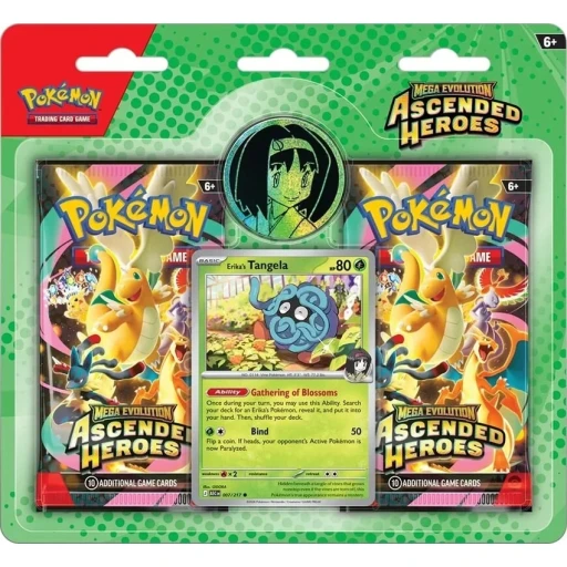 Alternative view of Pokemon Ascended Heroes 2-Pack Blister