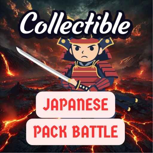 [Rip & Ship Exclusive] Collectible 1v1 Japanese Kenjutsu (Samurai) Pack Battle [3 spins]