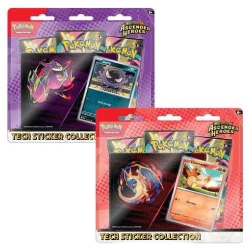 Pokemon Ascended Heroes Tech Sticker Collection Bundle