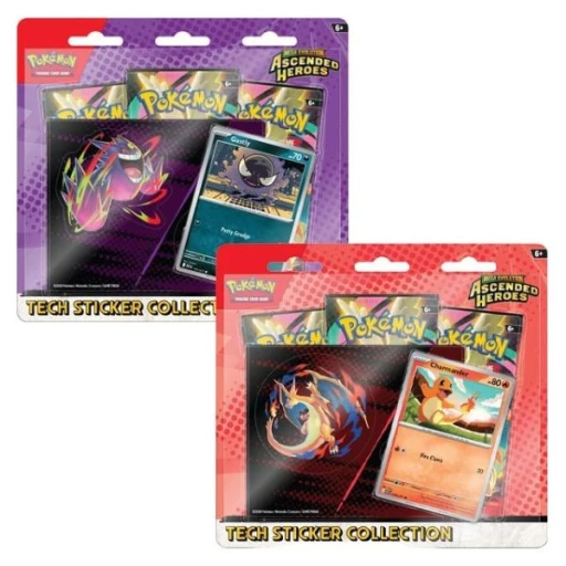 Pokemon Ascended Heroes Tech Sticker Collection Bundle