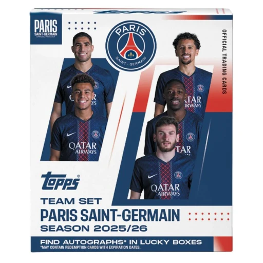 Topps PSG Team Set Box 2025/26