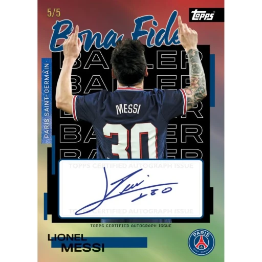Alternative view of Topps PSG Team Set Box 2025/26