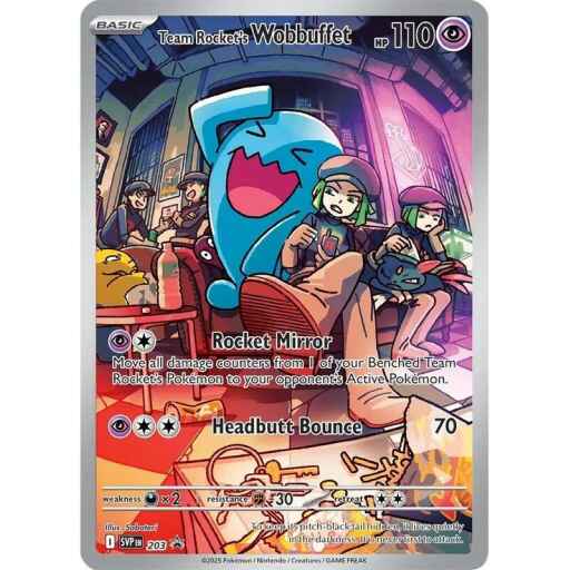 SV: Scarlet & Violet Promo Cards - 203 - Team Rocket's Wobbuffet