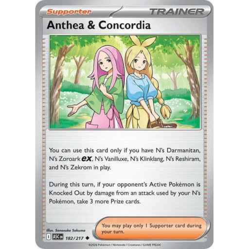 ME: Ascended Heroes - 182/217 - Anthea & Concordia