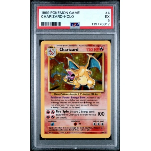 Alternative view of [Rip & Ship Exclusive] Collectible Premium Mystery Bag [PSA 5 Base Set Charizard Holo Chase]