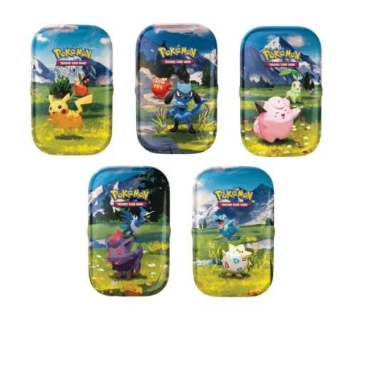 Alternative view of Pokemon Ascended Heroes Mini Tin