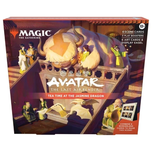 Magic: The Gathering Avatar The Last Airbender Scene Box - Tea Time at the Jasmine Dragon