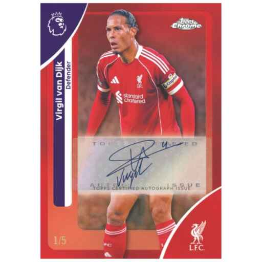 Alternative view of [Rip & Ship Exclusive] Topps Chrome Premier League 2026 Hobby Box