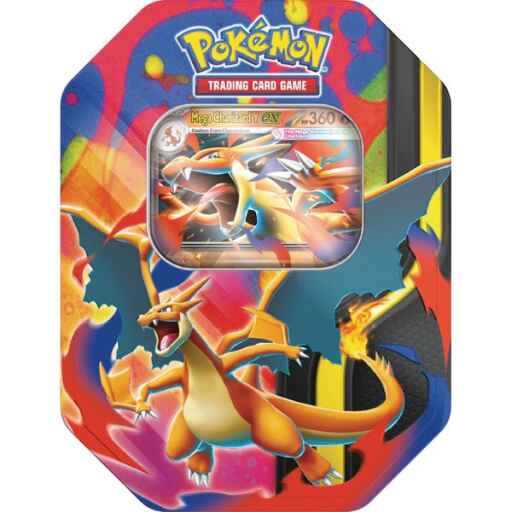 Pokemon Mega Charizard Y ex Tin