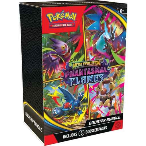 [Rip & Ship Exclusive] Pokemon Phantasmal Flames Booster Bundle