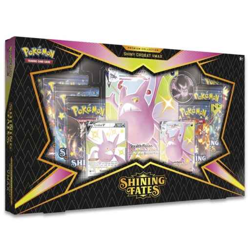 [Rip & Ship Exclusive] Pokemon Shining Fates Shiny Crobat VMAX Premium Collection