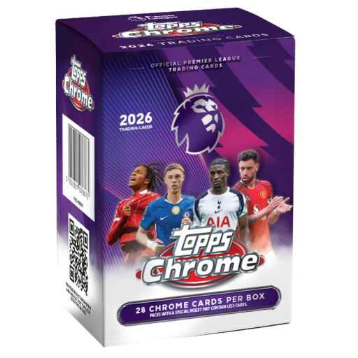 [Rip & Ship Exclusive] Topps Chrome Premier League 2026 Value Box